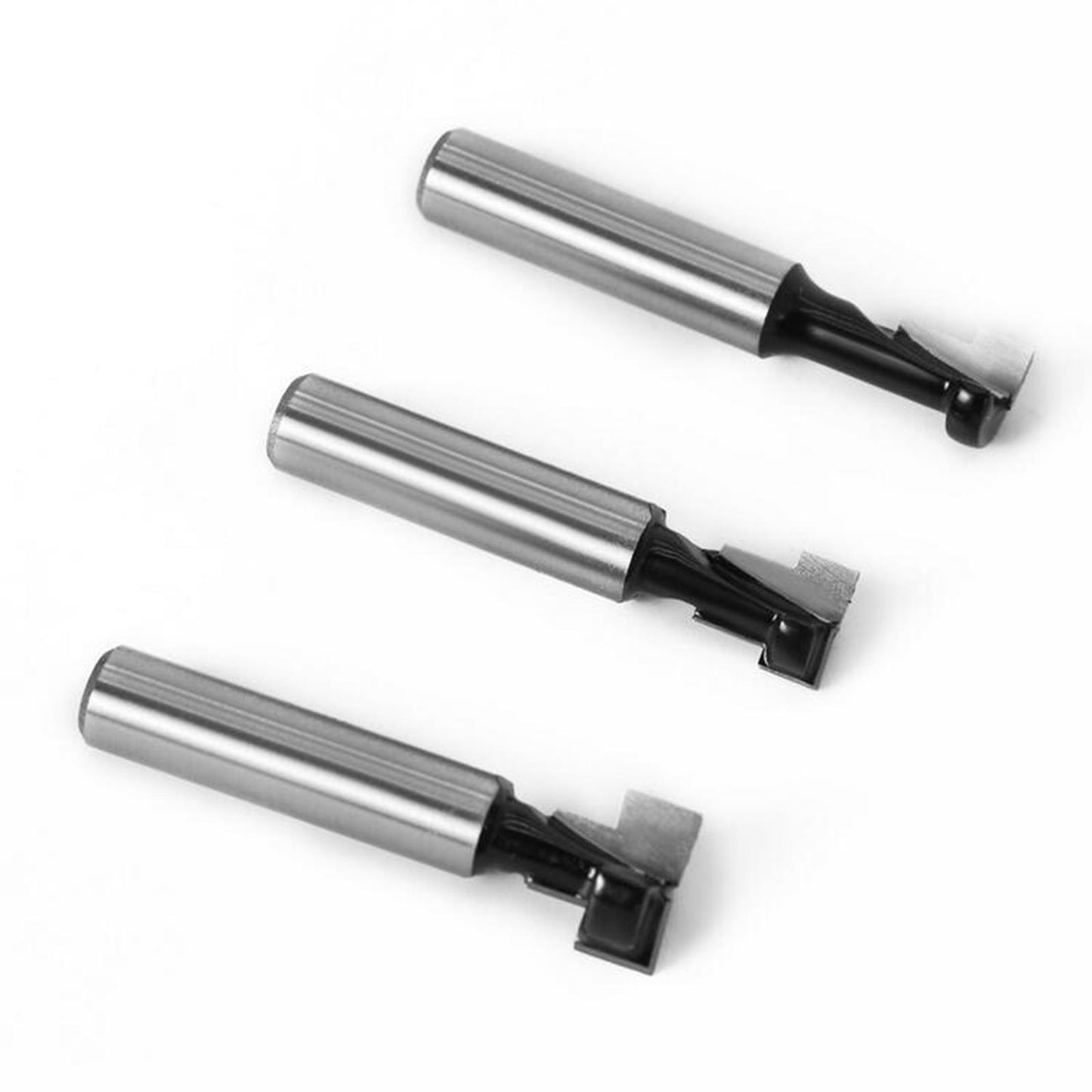 3/8 1/2 Straight T Slot Router Bit & T-Track Slotting Cutter Tool Style4"