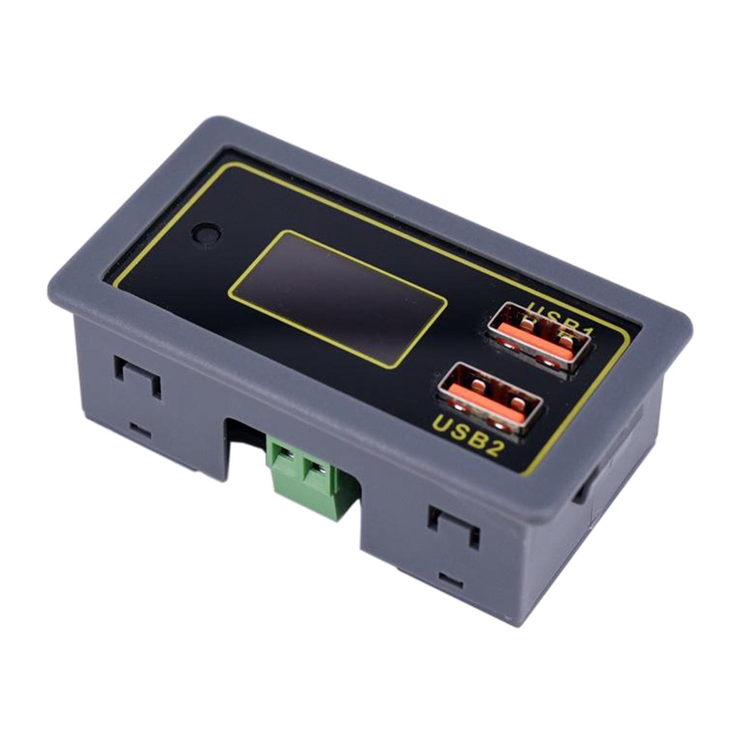 12V 24V Dual USB DC LED Digital Display Car Auto Voltmeter Battery Monitor