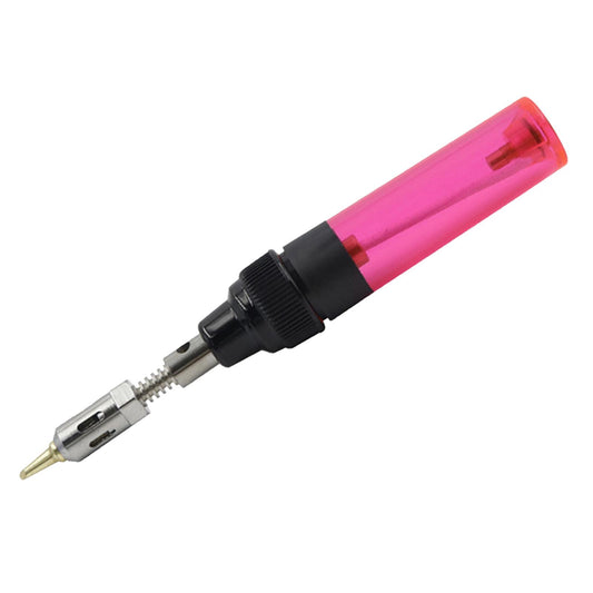 Butane Gas Cordless Soldering Iron Kit Torch Heat Solder Welding Pen Red