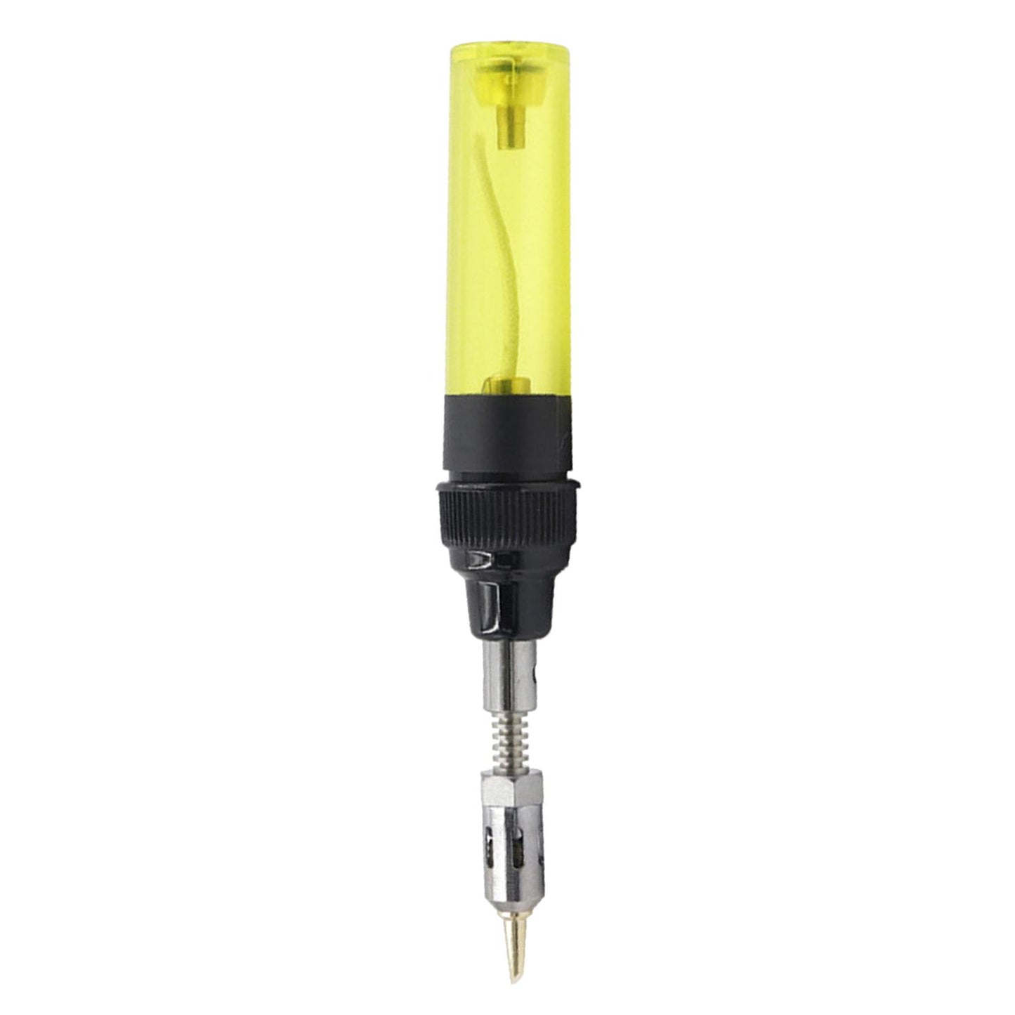 Butane Gas Cordless Soldering Iron Kit Torch Heat Solder Welding Pen Yellow