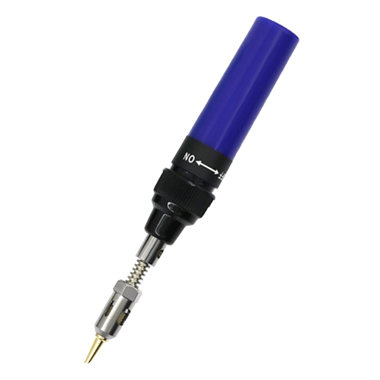 Butane Gas Cordless Soldering Iron Kit Torch Heat Solder Welding Pen Blue