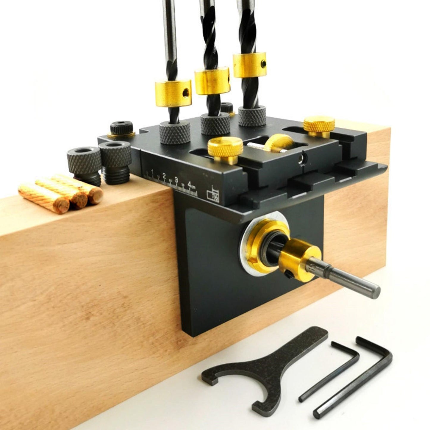 Drill Guide Sleeve Drill Punch Locator Wood Drilling  black Bushings