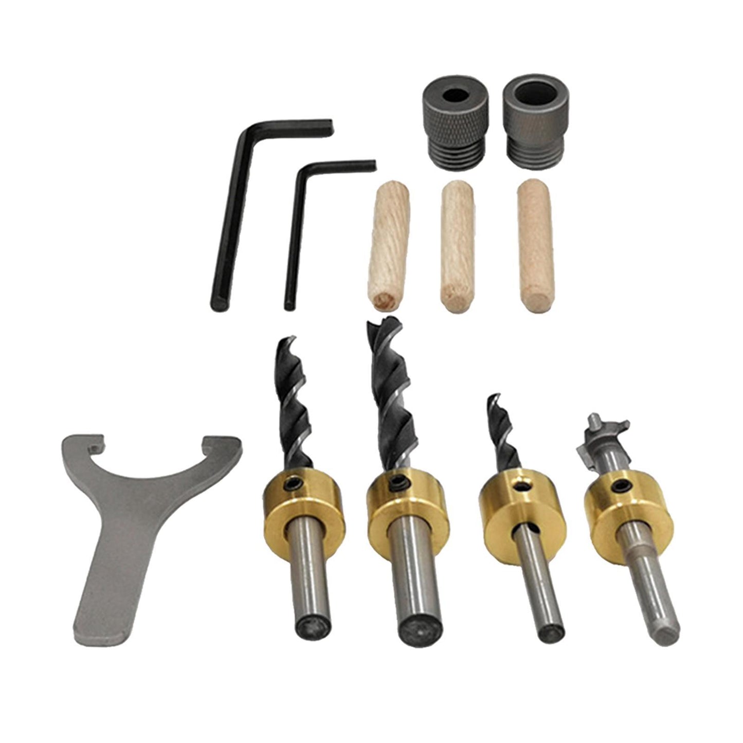Drill Guide Sleeve Drill Punch Locator Wood Drilling  black Bushings