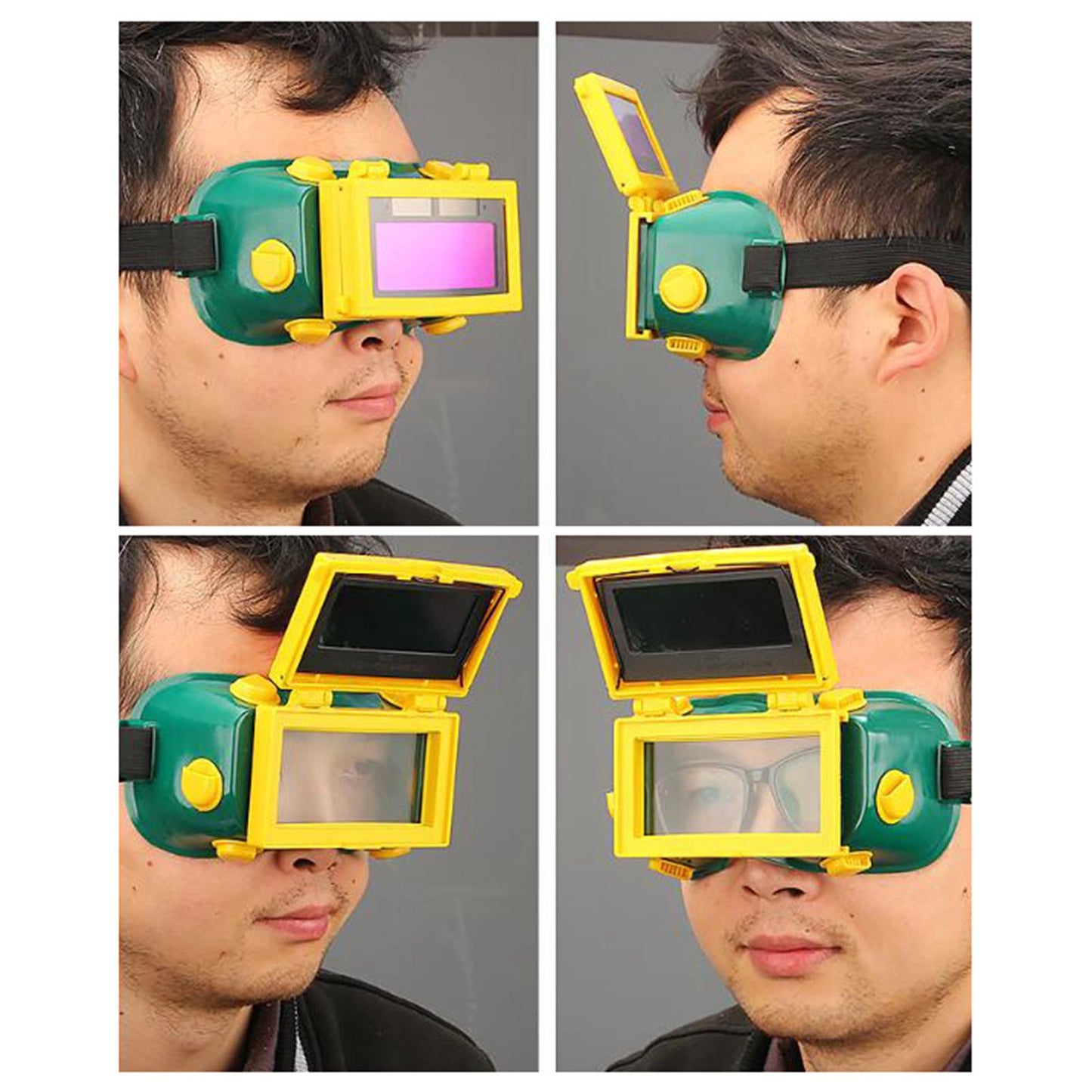 Auto Darkening Welding Mask/Helmet for Welding Machine and Plasma Cutting Green