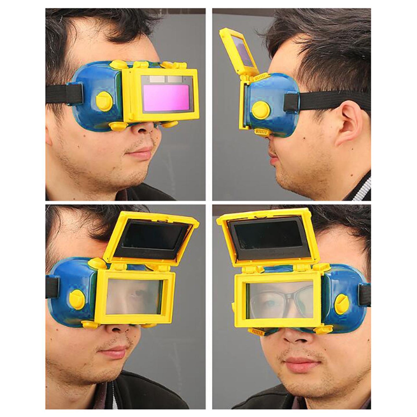 Auto Darkening Welding Mask/Helmet for Welding Machine and Plasma Cutting Blue