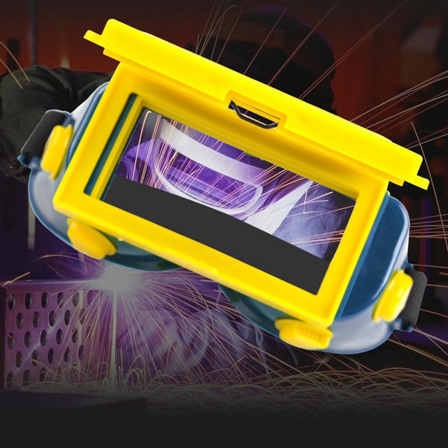 Auto Darkening Welding Mask/Helmet for Welding Machine and Plasma Cutting Blue