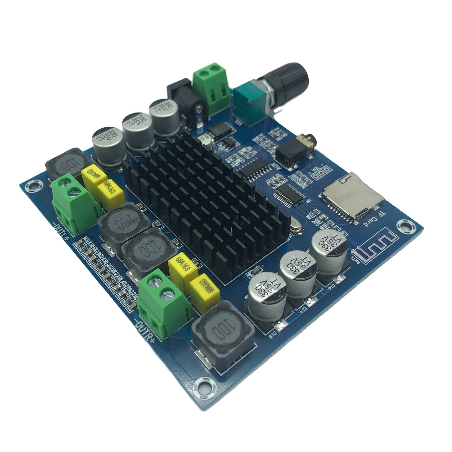 2 x 100W Two Channel Amplifier Board Digital Subwoofer for DIY Store Theater