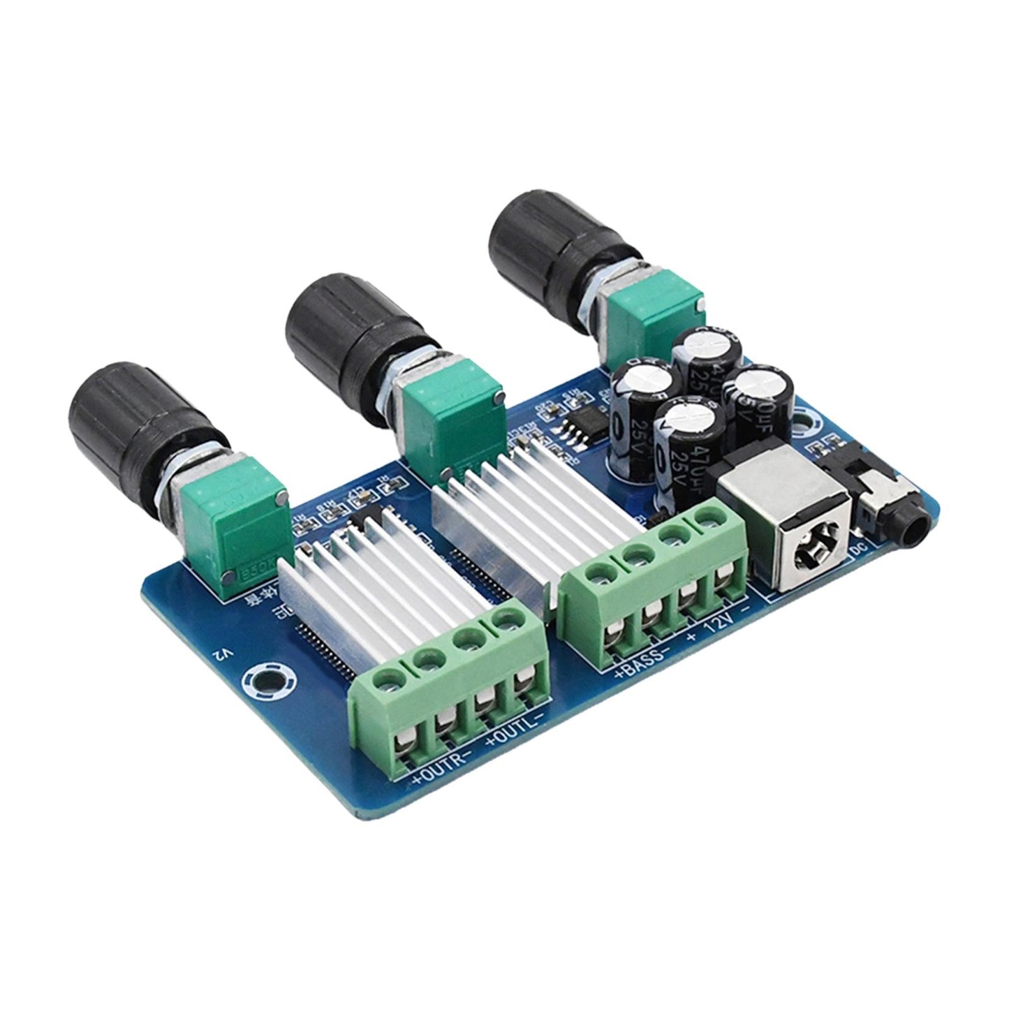XH-A355 2.1 Channel Digital Stereo Audio Power Amplifier Board Voice Player