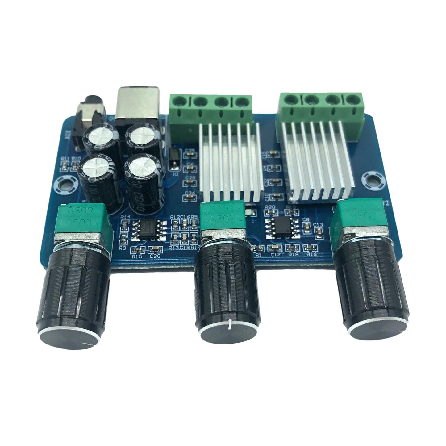 XH-A355 2.1 Channel Digital Stereo Audio Power Amplifier Board Voice Player
