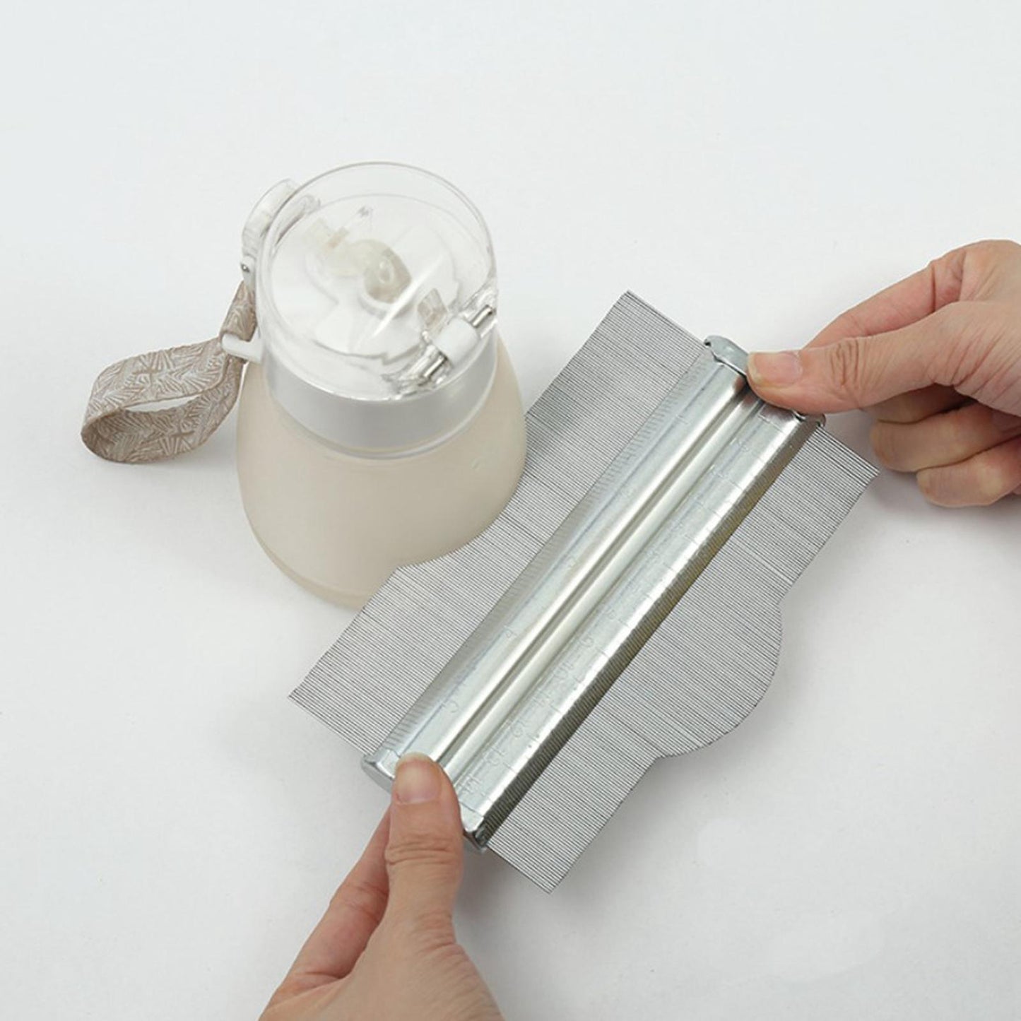 Contour Gauge Contour Duplication Create Perfect Instant Template for Curved 6inch