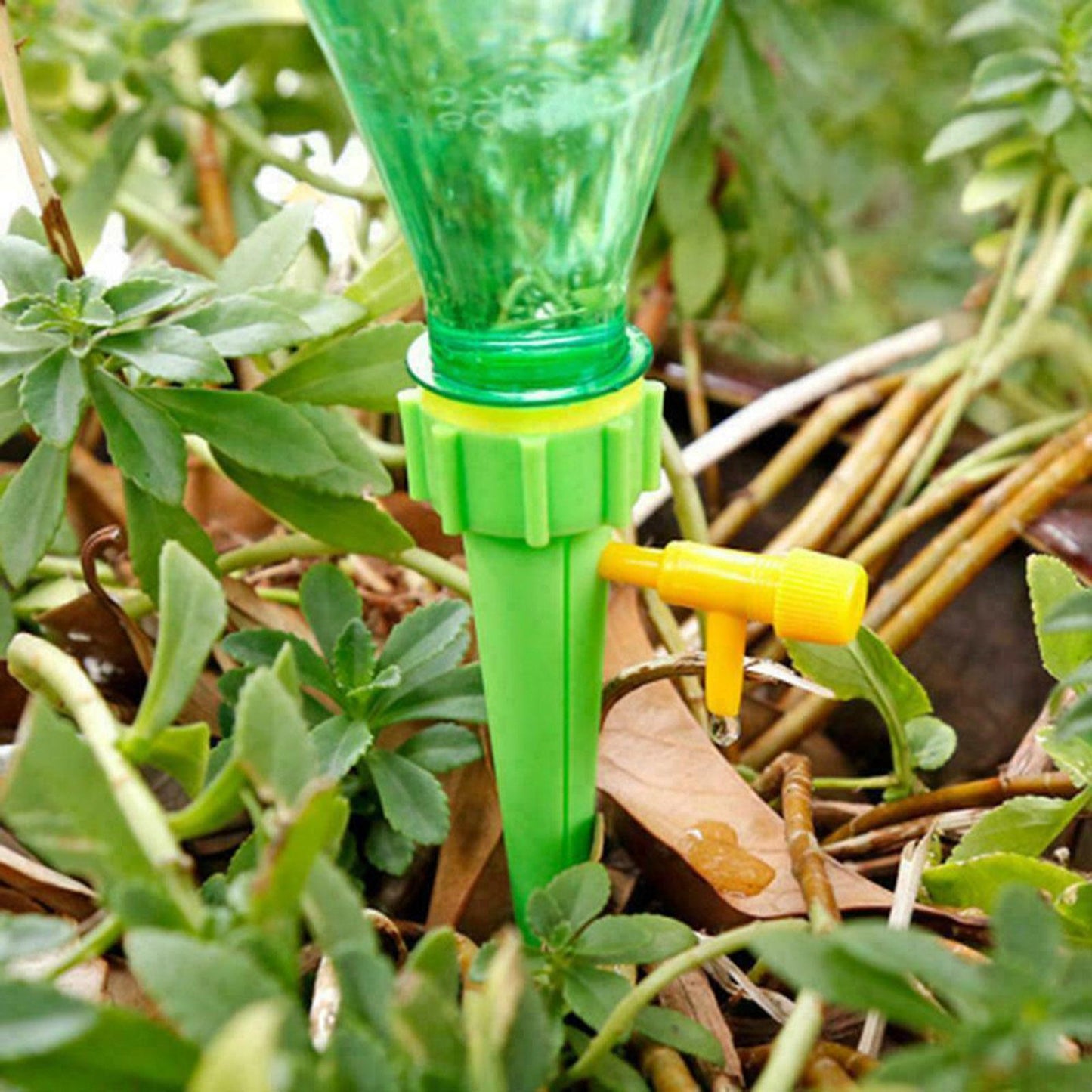 12pcs Garden Plant Automatic Self Watering Spikes Stakes Waterer Device