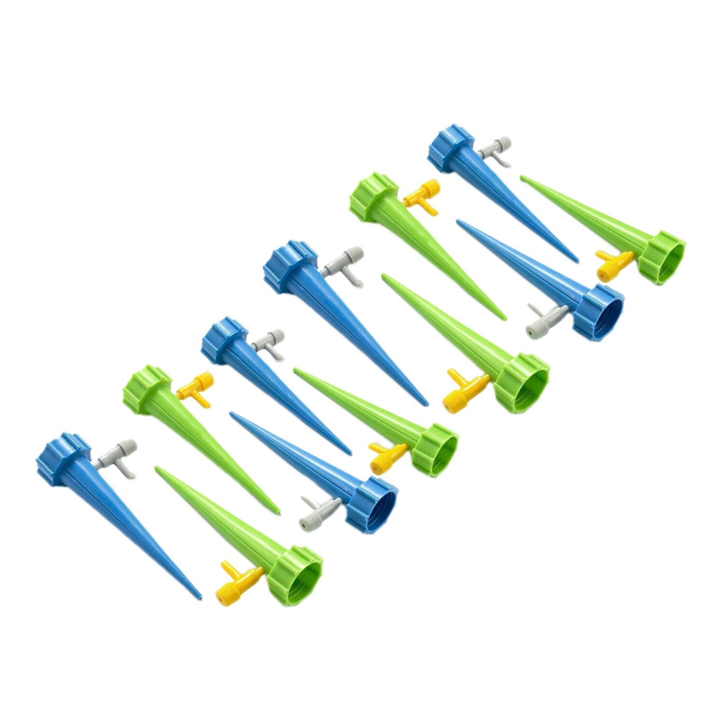 12pcs Garden Plant Automatic Self Watering Spikes Stakes Waterer Device