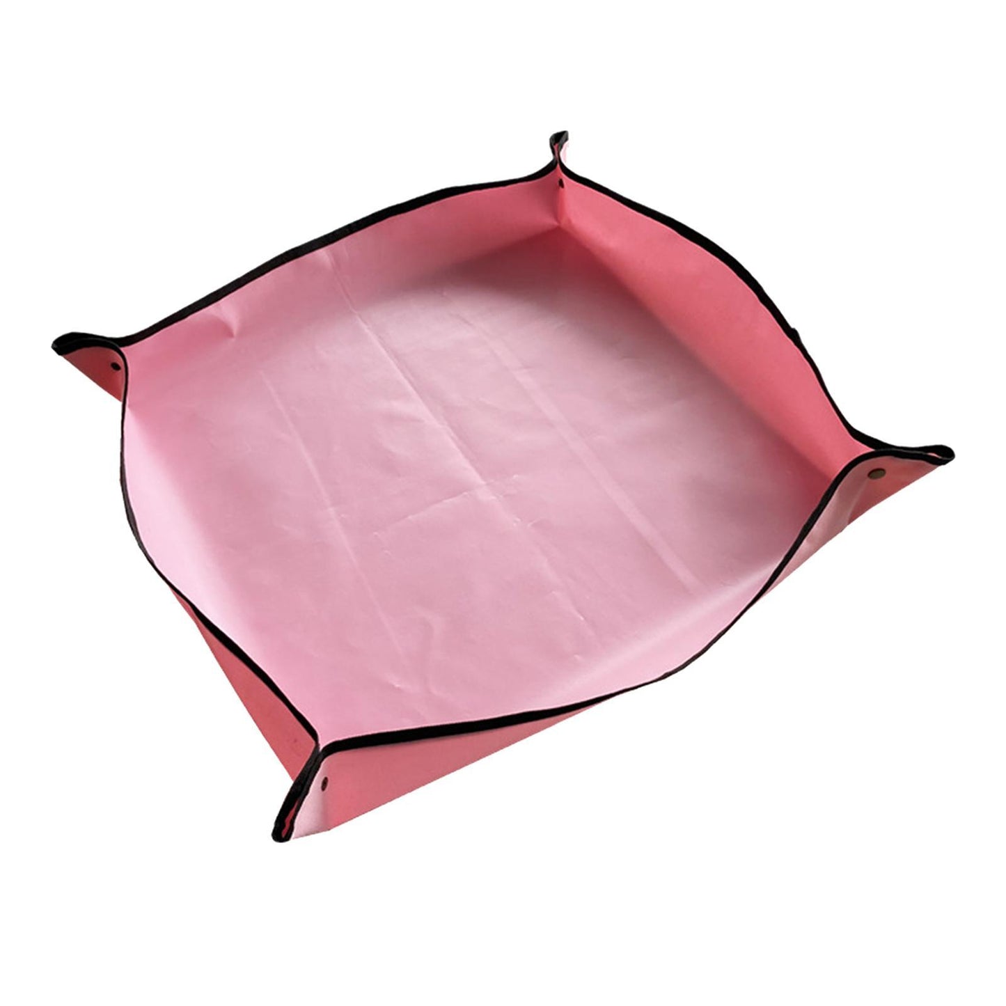 Indoor Plant Repotting Mat Gardening Transplanting Tarp 50x50cm Pink