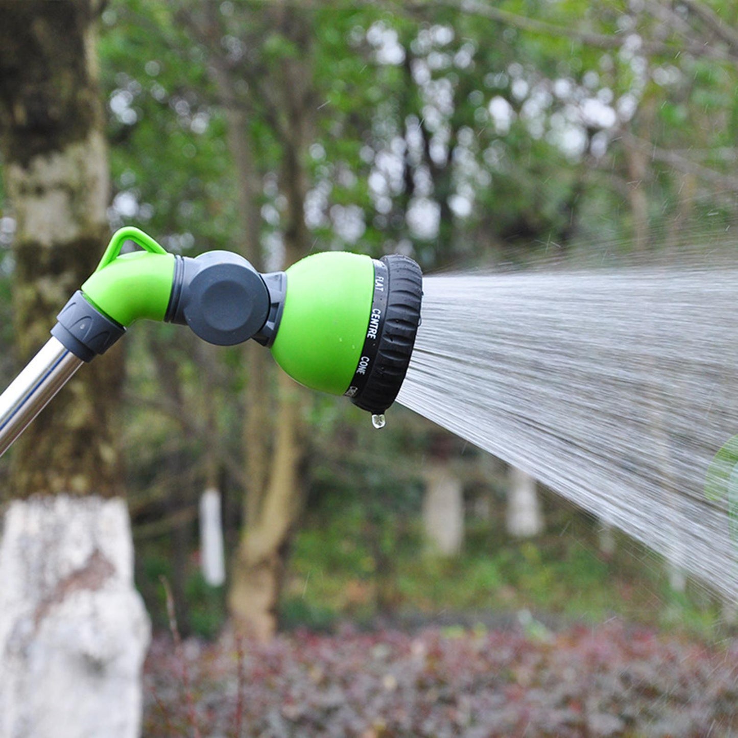 Watering Wand 10 Pattern Nozzle Ergonomic Trigger Attachment Garden Plants