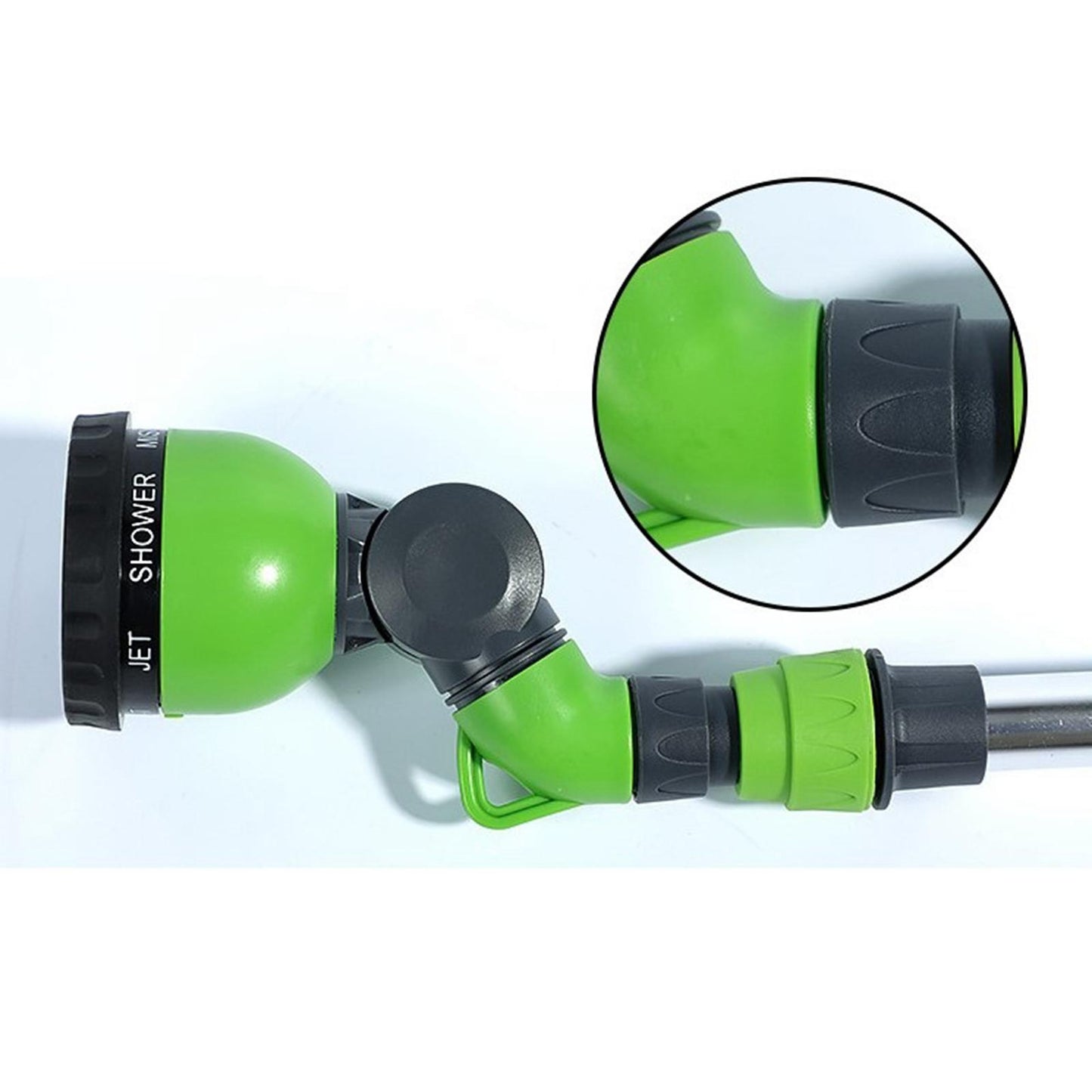Watering Wand 10 Pattern Nozzle Ergonomic Trigger Attachment Garden Plants