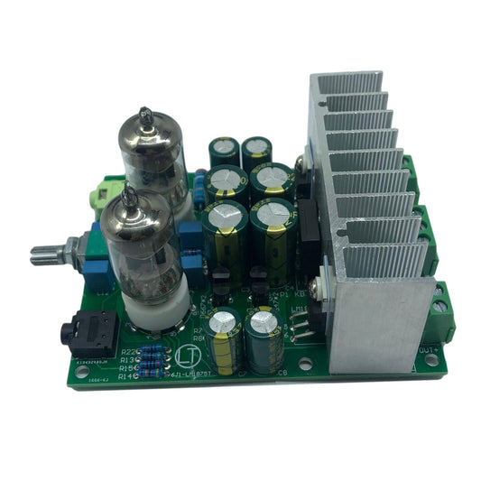 Diy 6J1 Tube Amplifier Headphones Amplifiers LM1875T Power Amplifier Board