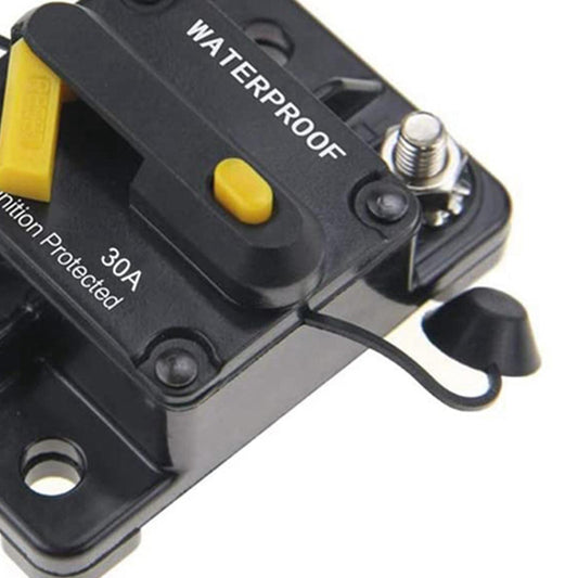 30-300 AMP Circuit Breaker IP67 Waterproof 12V-48V Manual Reset Fuse 30A