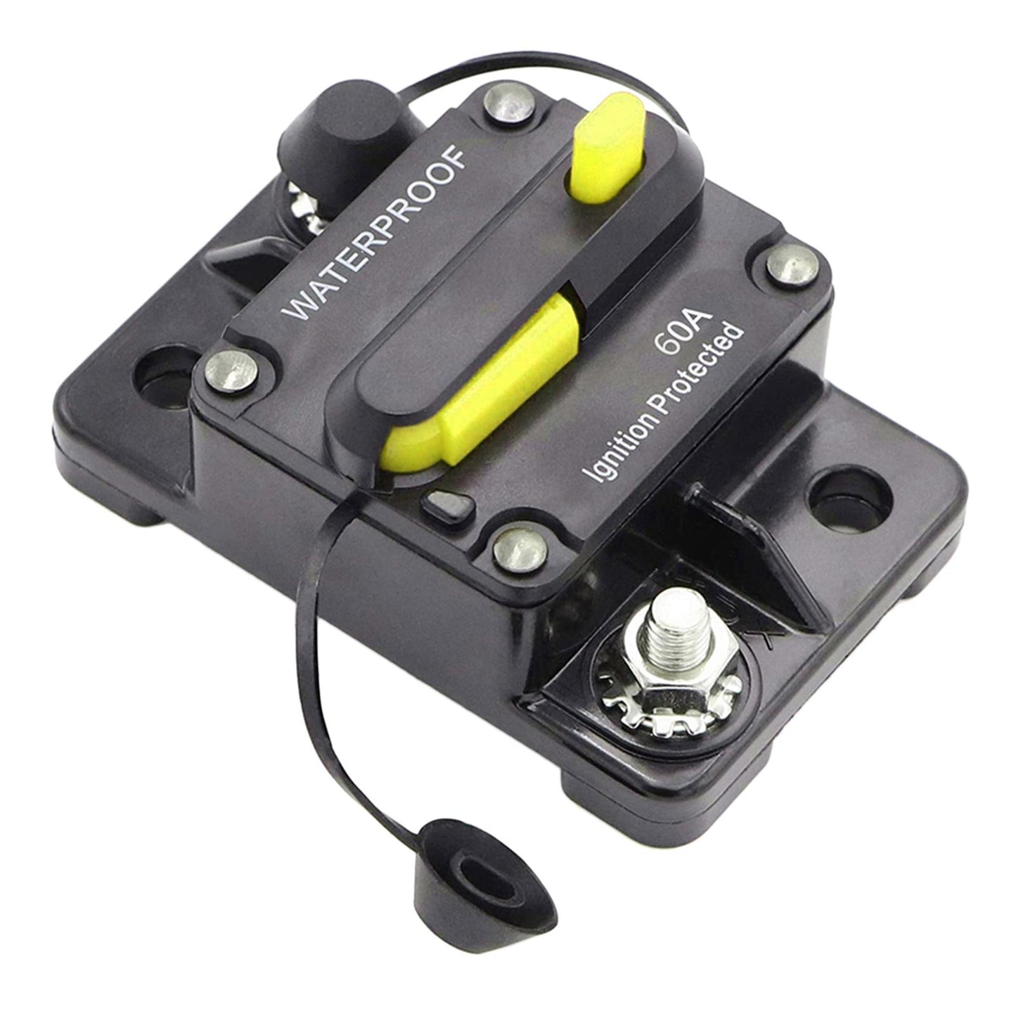 30-300 AMP Circuit Breaker IP67 Waterproof 12V-48V Manual Reset Fuse 60A