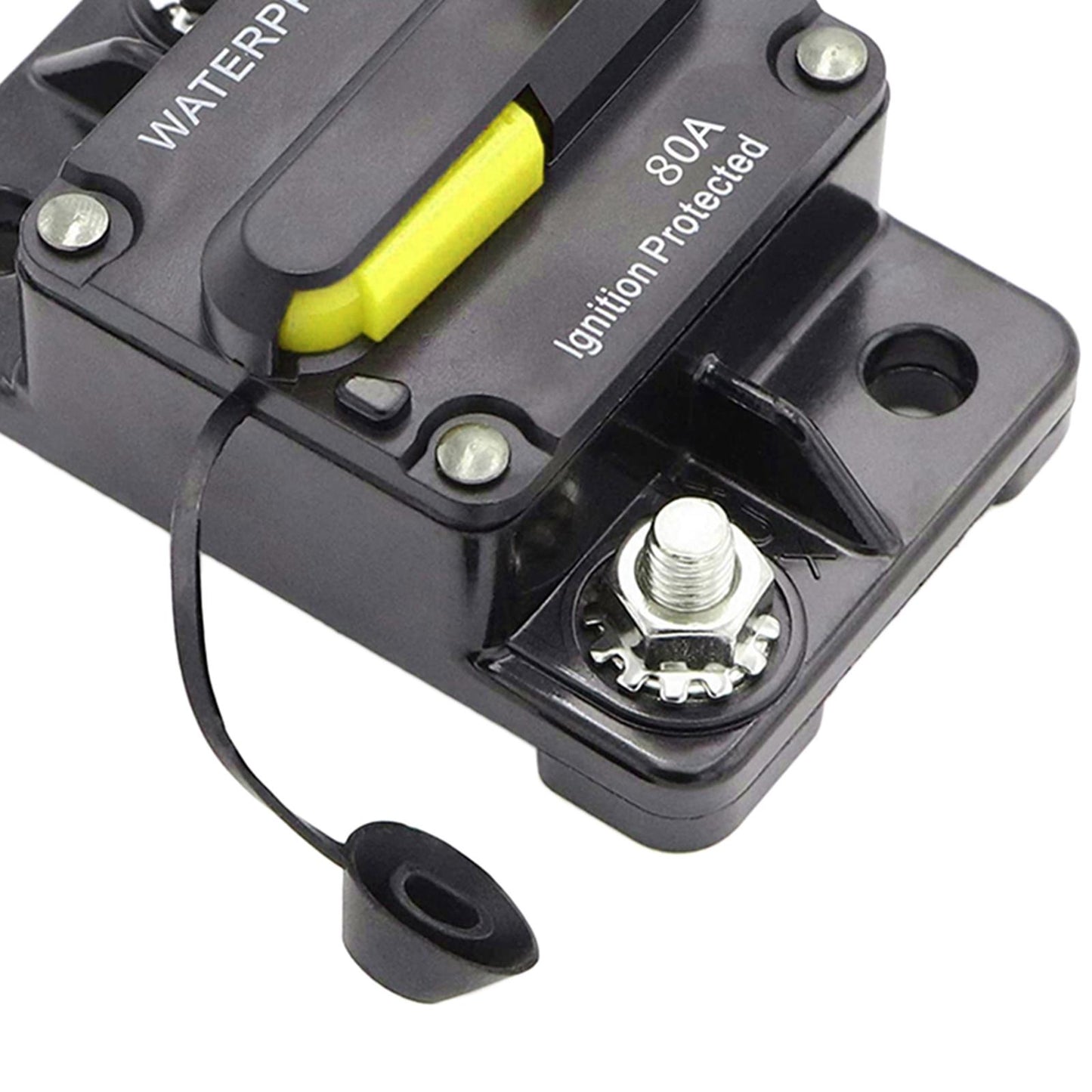 30-300 AMP Circuit Breaker IP67 Waterproof 12V-48V Manual Reset Fuse 80A