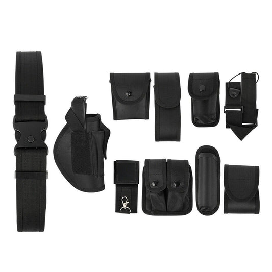 10-in-1 Modular Enforcement Equipment Duty Belt Waist Belly Band Holster