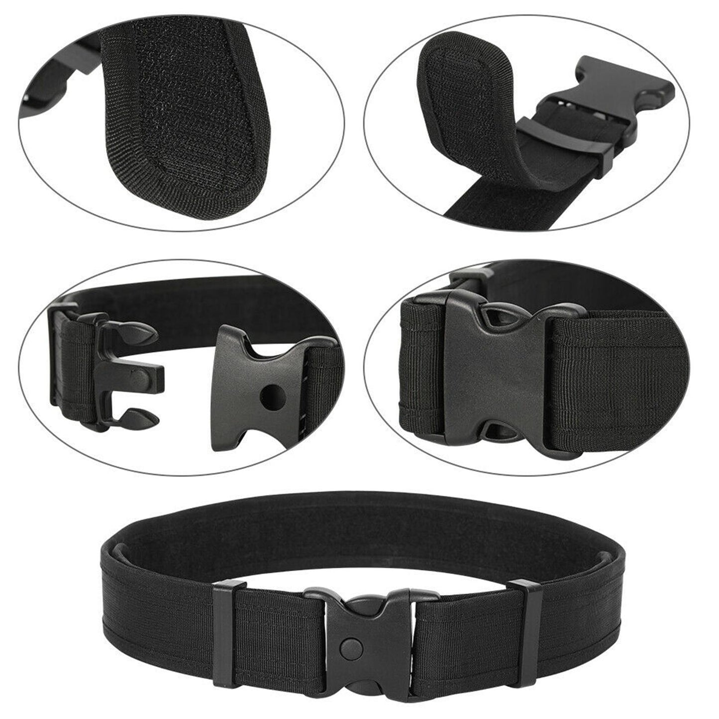 10-in-1 Modular Enforcement Equipment Duty Belt Waist Belly Band Holster