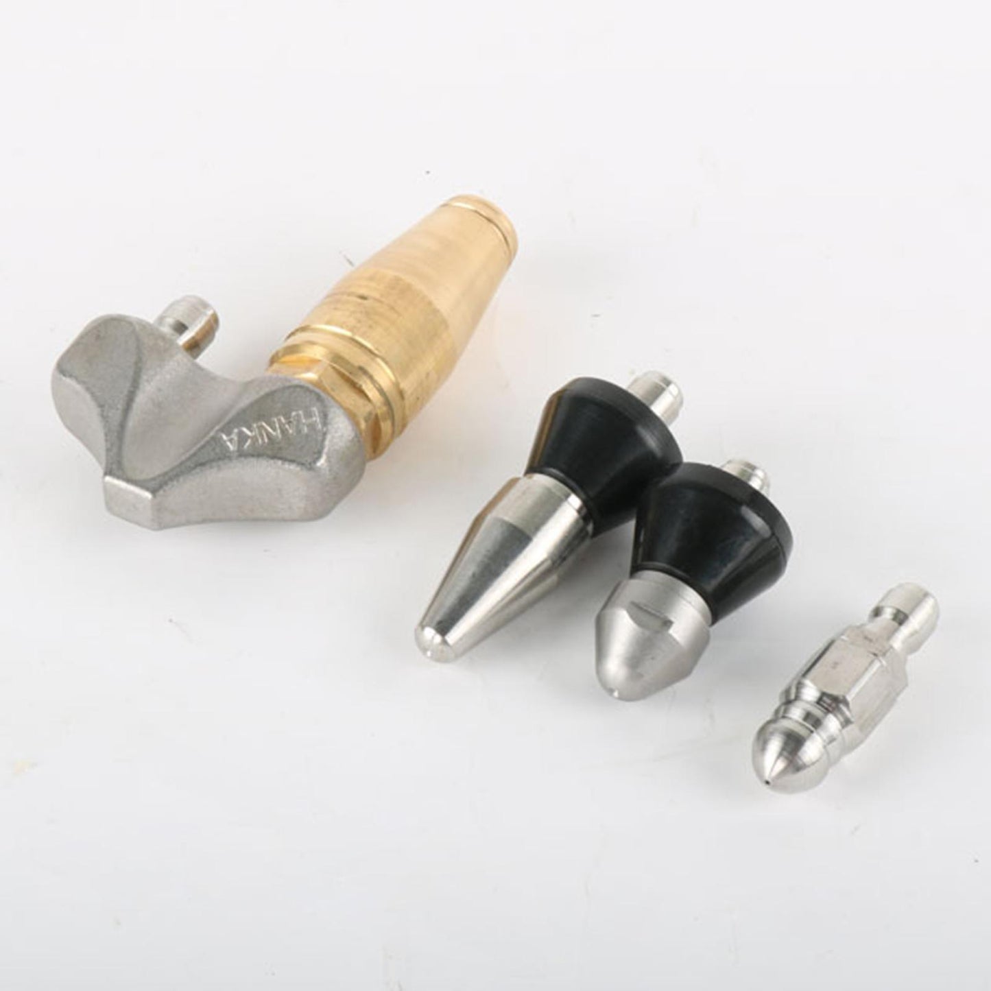 Sewer Drain Cleaning Nozzle Sewer Jetter Heads Tools Dredge Pipe Nozzles
