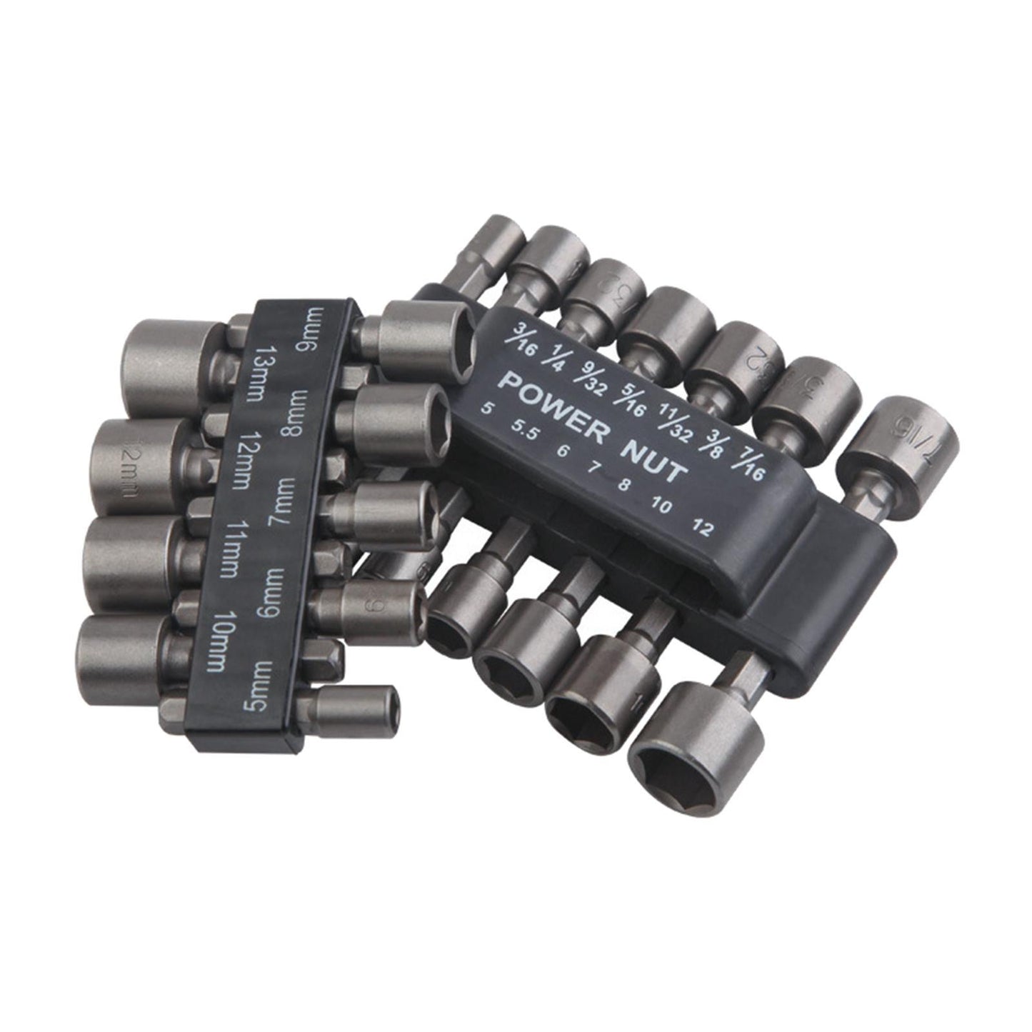 Socket Wrench Set Hexagonal Shank Hex Nut Socket Screwdriver 7.5x5x1.8cm