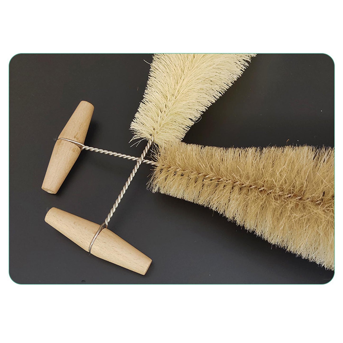 32cm Long Bottle Brush Narrow Water Bottle Cleaner Bristle for Baby Bottles