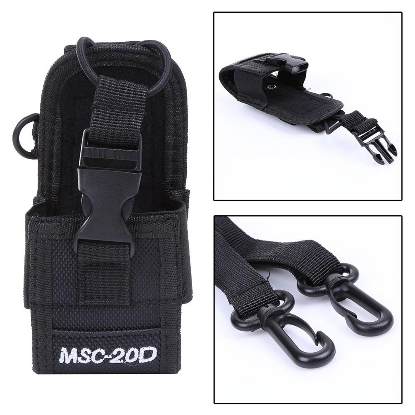 Premium MSC-20D Radio Holder Case Holster Bag Radio Walkie Accs Durable