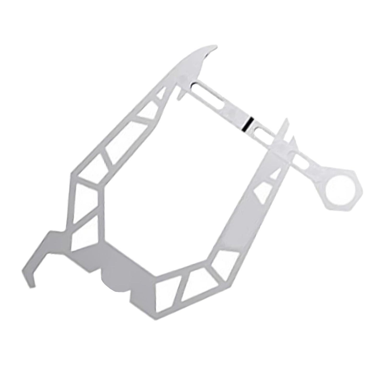 Multi-Purpose U Type Telescoping Boat Hook Dock Hook Only B adapter