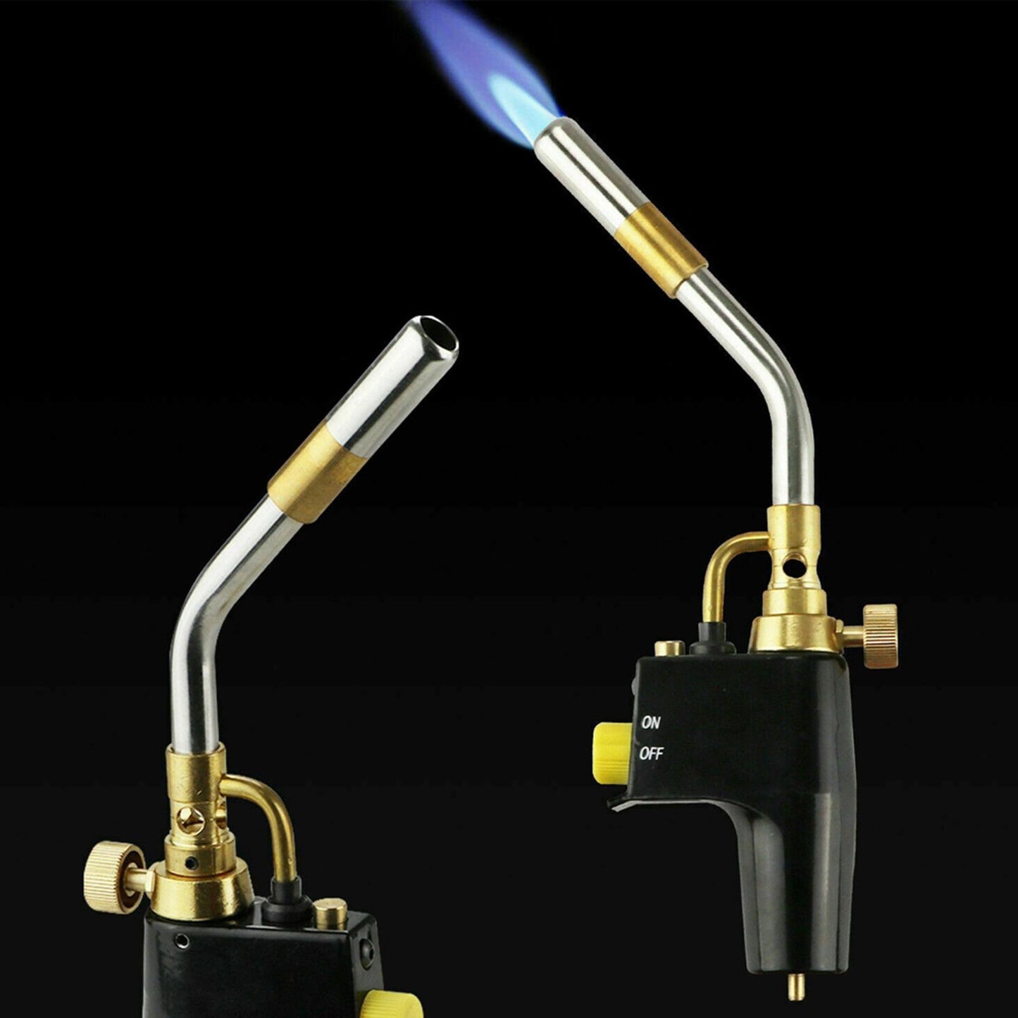 Pro MAPP Propane Gas Welding Torches Head Nozzle Plumbing Blow Torch Tools