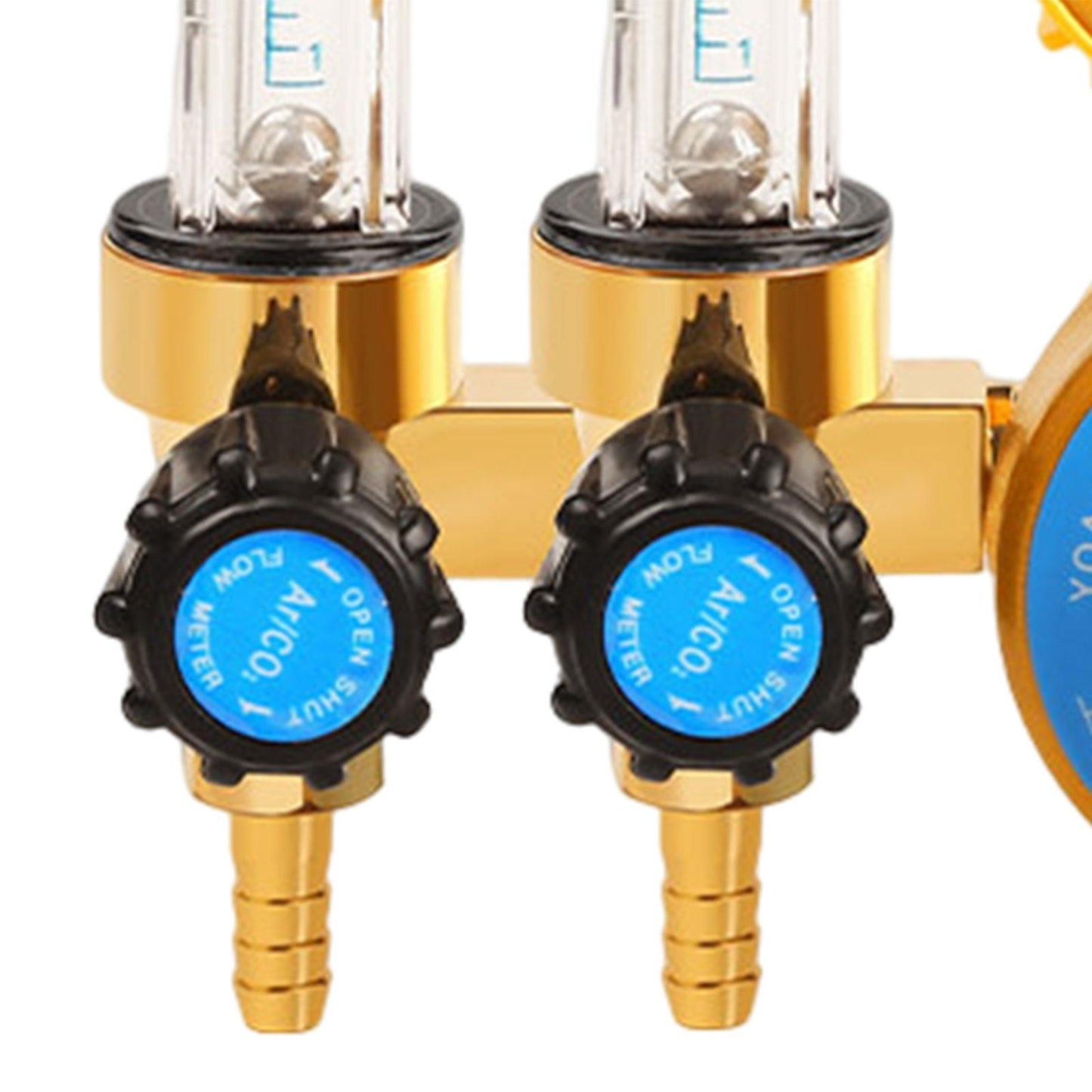 Argon / CO2 Mig Tig Flow Meter Flowmeter Gas Regulator Gauge Welding double