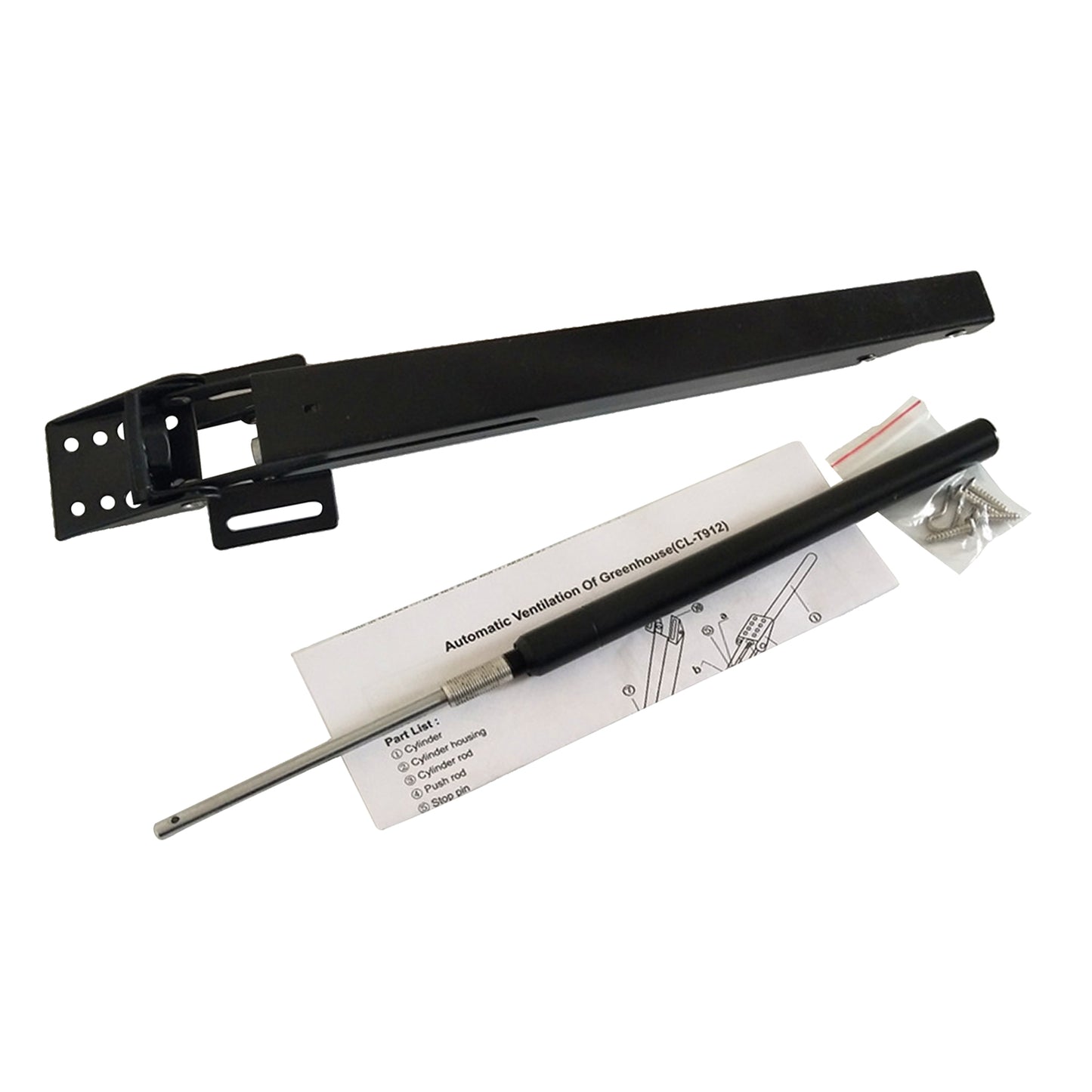 Iron Automatic Window Opener Gardening Tools for Grow Greenhouse Agriculture