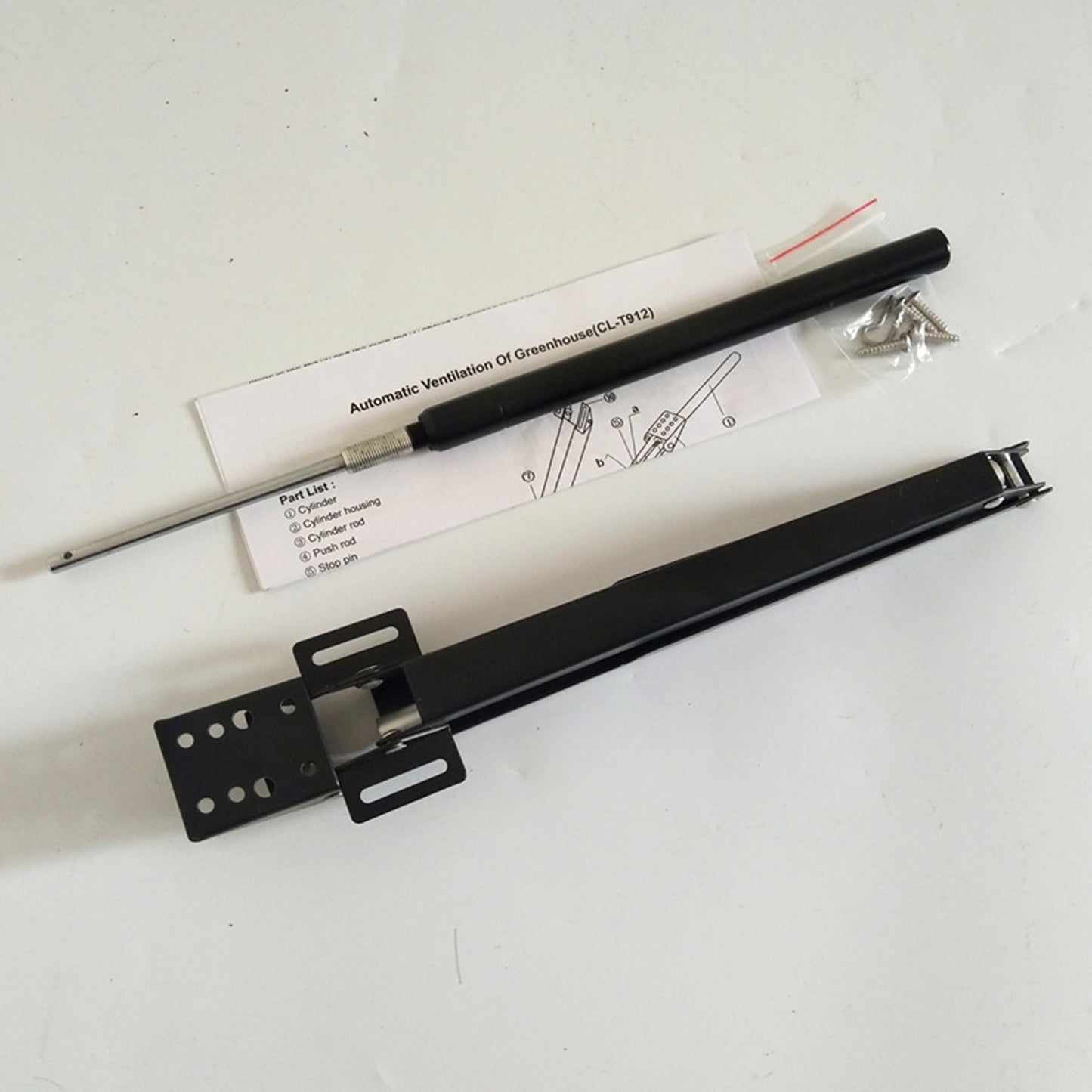 Iron Automatic Window Opener Gardening Tools for Grow Greenhouse Agriculture