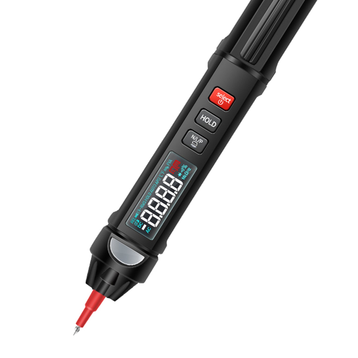 Multimeter Tester 6000 Counts AC/DC Voltage Meter Pen A3008 LCD VA Display