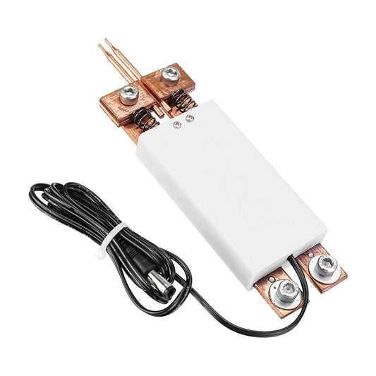 Integrated Type Spot Welding Pen Welder Portable DIY for 18650 Battery white