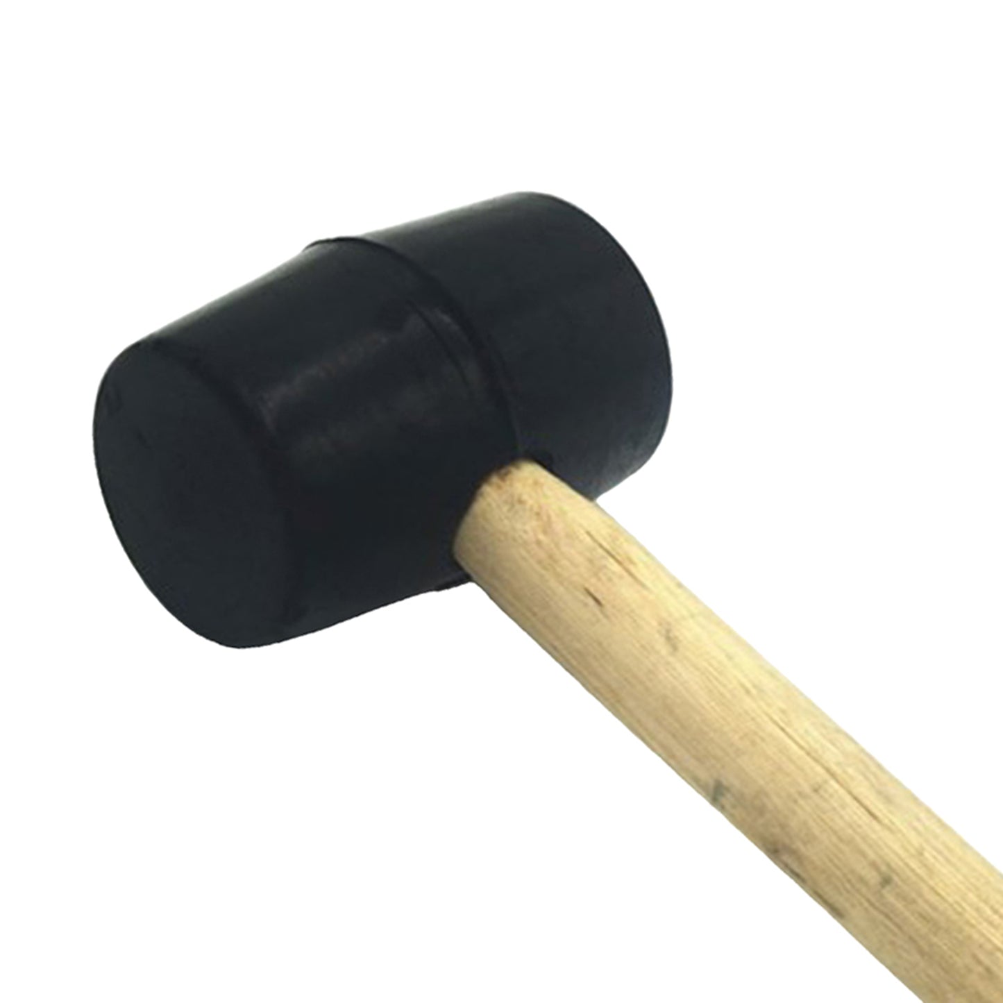 Unfinished Multifunctional Beech Wood Mallet Carving  Wooden Rubber L