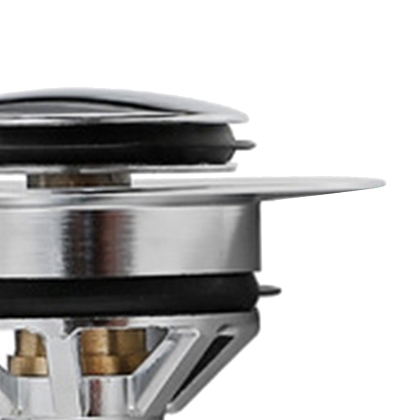 Universal Wash Basin Bounce Drain Filter Vanity Sink Bathtub Plug Bathroom 42 to 45mm Silver 3