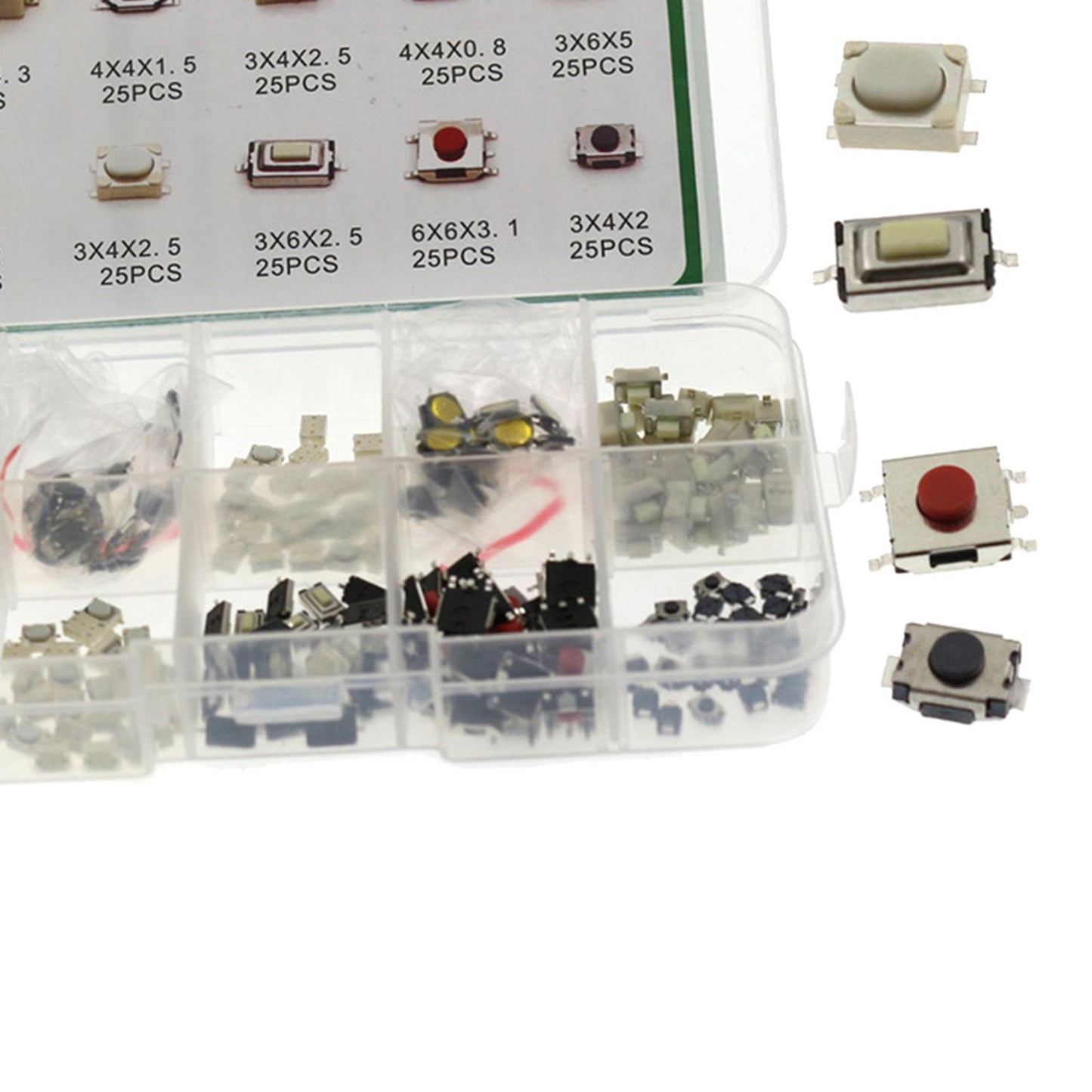 Micro Momentary Tactile Push Button Microswitch TV Household Appliances