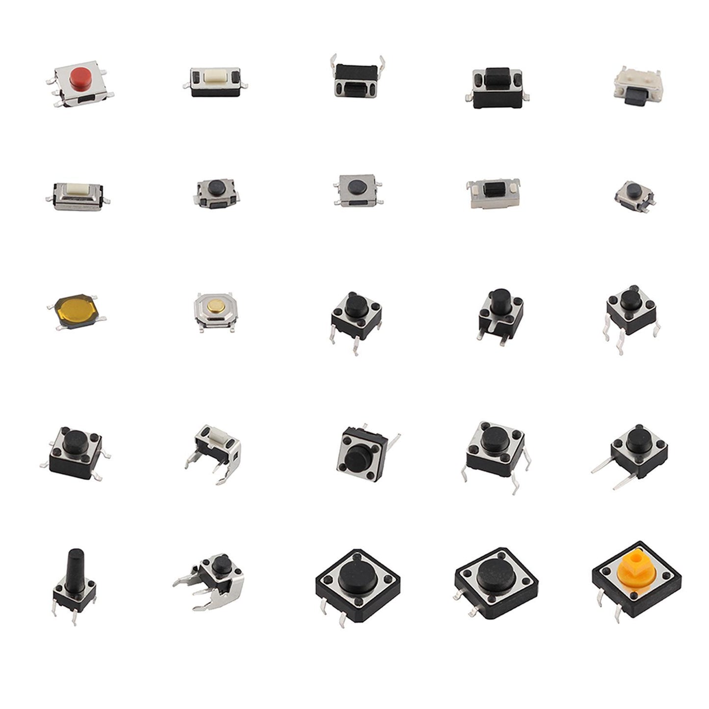 Micro Push Button Assorted Microswitch for Electronics Video Recorders