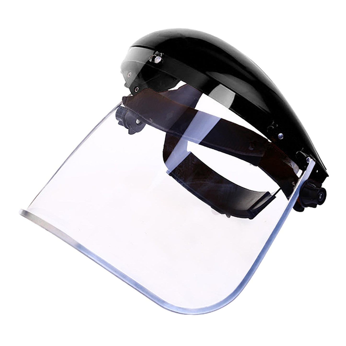 Anti Fog Face Shield Clear Work Guard Welding Headgear for Men and Women black