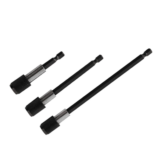 3pcs/set Magnetic Screwdriver Bit Holder 2.5 4" 6" Quick Change Drill Bit"