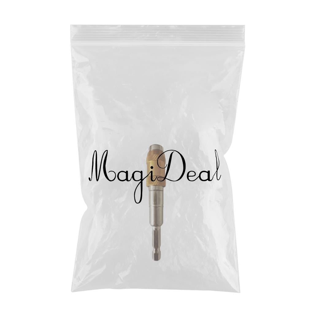 Magnetic Screw Drill Tip Pivoting Quick Release Drill Bit Holder Extension
