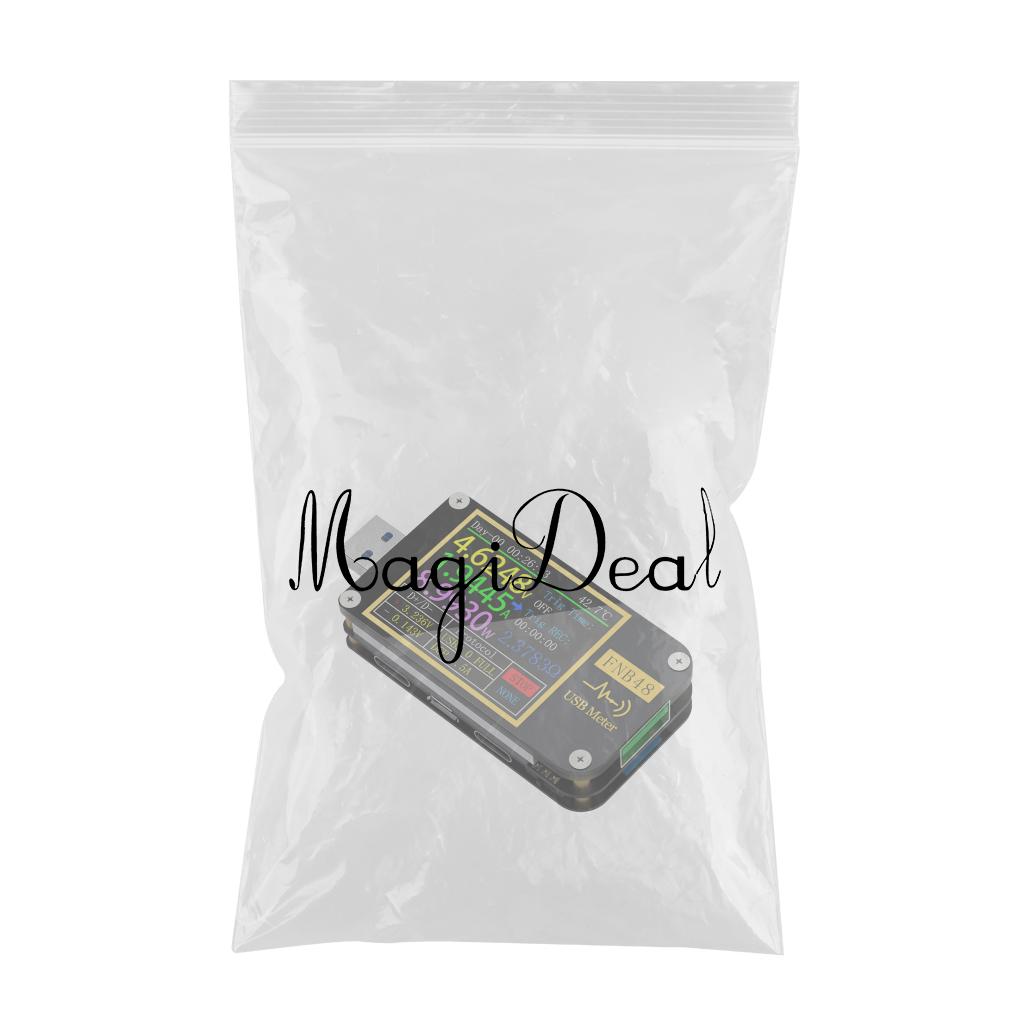 USB Multimeter USB Power Meter Fast Charge Tester Protocol Capacity Test without bluetooth