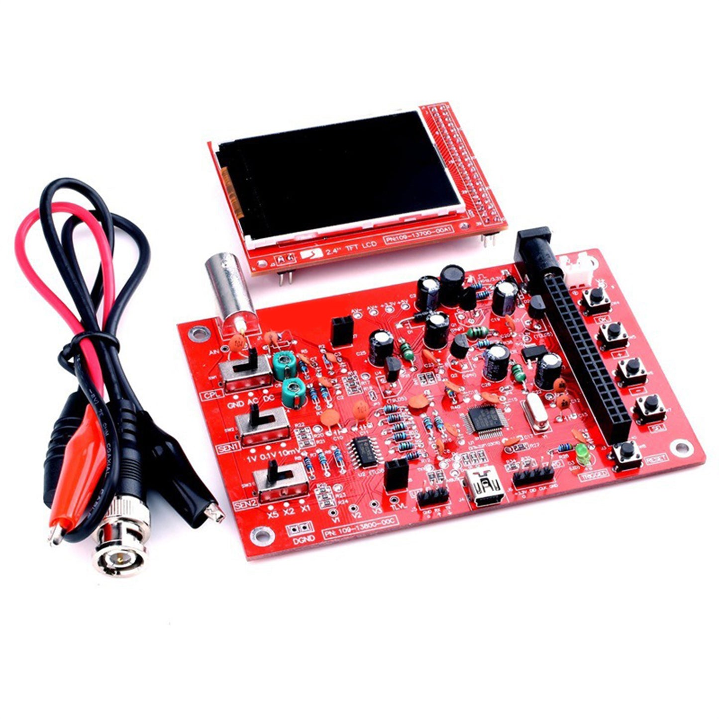 Digital Oscilloscope Acrylic Case DIY Kit Module