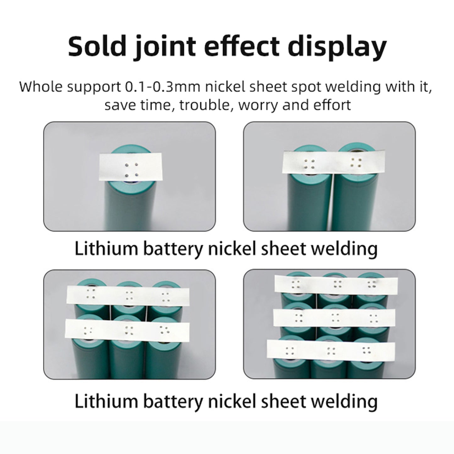 Mini Spot Welding PCB Circuit Board Full Set Welding Current 100A-900A