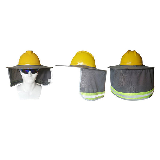Hard Hat Sunshade Neck Shield Neck Sun Shade Protector Grey