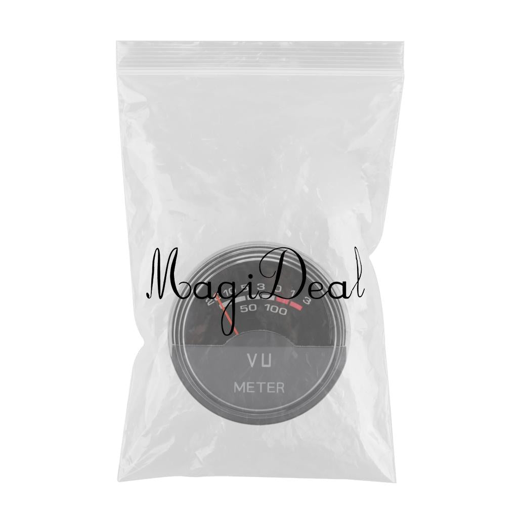 AC/DC Panel VU Meter Power Amplifier Panel Audios Level Meter High Precision