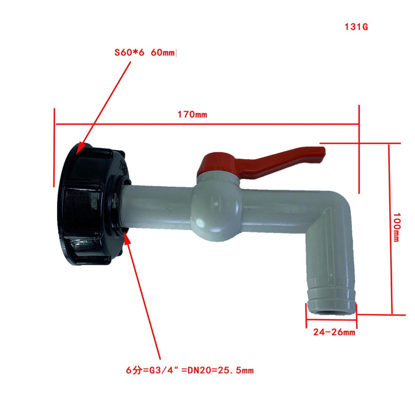 1pc Water Trough Adapter Replacement Watering Equipment Accessories C