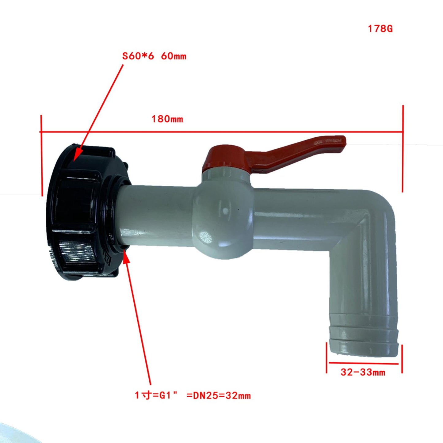 1pc Water Trough Adapter Replacement Watering Equipment Accessories F